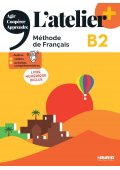 Atelier plus B2 podręcznik + wersja cyfrowa + didierfle.app - Vite et bien 2 B1 podręcznik + klucz + CD ed. 2018 - Nowela - Do nauki języka francuskiego - 