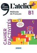 Atelier plus B1 ćwiczenia + wersja cyfrowa + didierfle.app - Decibel 1 podręcznik + CD MP3+ płyta DVD - Nowela - Do nauki języka francuskiego - 