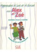 Alex et Zoe 1 Apprendre a lire et ecrire Fichier et guide - Alex et Zoe plus 3 CD audio /3/ - Nowela - Do nauki języka francuskiego - 