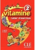Vitamine 2 ćwiczenia + CD audio - Seria Vitamine - Język francuski - Szkoły językowe - Nowela - - Do nauki francuskiego dla dzieci.