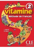 Vitamine 2 podręcznik - Seria Vitamine - Język francuski - Szkoły językowe - Nowela - - Do nauki francuskiego dla dzieci.