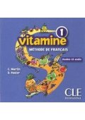 Vitamine 1 CD audio /2/ - Seria Vitamine - Język francuski - Szkoły językowe - Nowela - - Do nauki francuskiego dla dzieci.