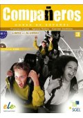 Companeros 3 podręcznik + 2 CD Audio - Companeros - Podręcznik do nauki języka hiszpańskiego - Nowela - - Do nauki języka hiszpańskiego