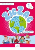 Zig Zag 1 A1.1 podręcznik + CD - Pixel 2 ćwiczenia - Nowela - Do nauki języka francuskiego - 