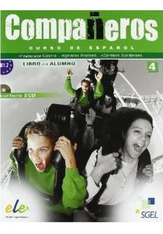 Companeros 4 podręcznik + CD audio - Do nauki języka hiszpańskiego
