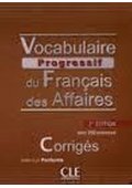 Vocabulaire progressif des Affaires klucz 2 edycja - Publikacje i książki specjalistyczne francuskie - Księgarnia internetowa (3) - Nowela - - 