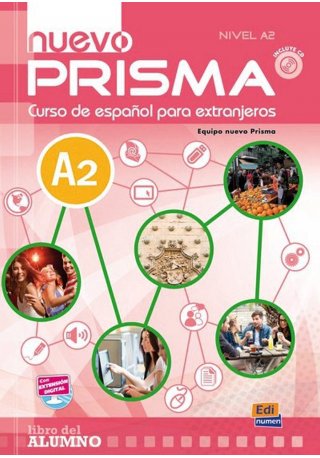 Nuevo Prisma nivel A2 podręcznik do hiszpańskiego - Do nauki języka hiszpańskiego